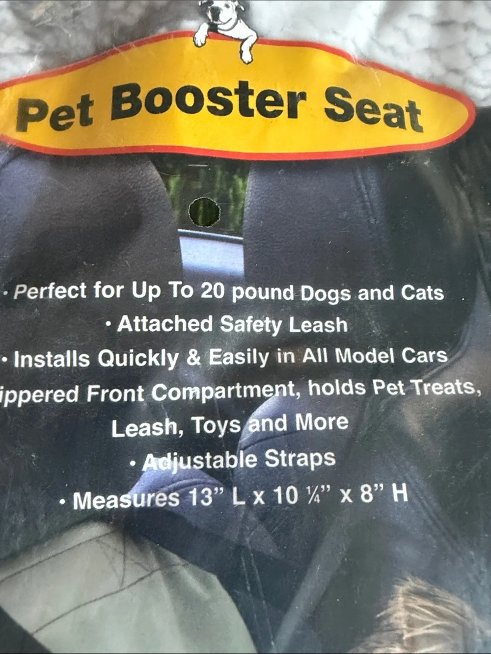 Pet booster seat